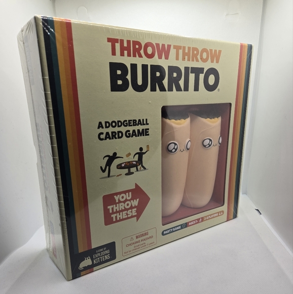 Exploding kittens Throw Throw burrito dodgeball party card game - Picture 1 of 8